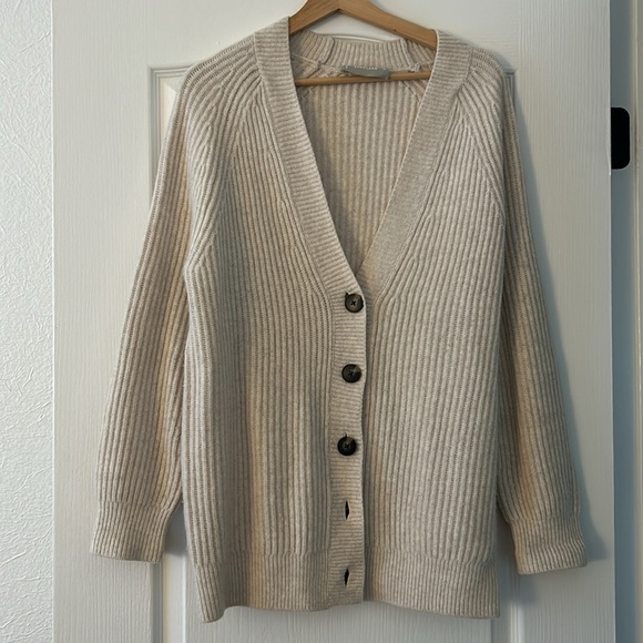 The Felted Merino Cocoon Cardigan - Picture 5 of 7